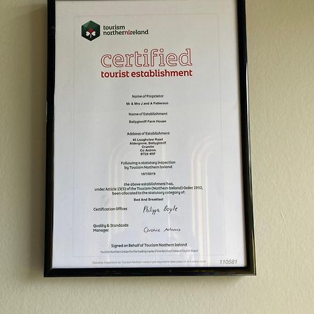 Ballyginniff Farm House Crumlin  Екстериор снимка